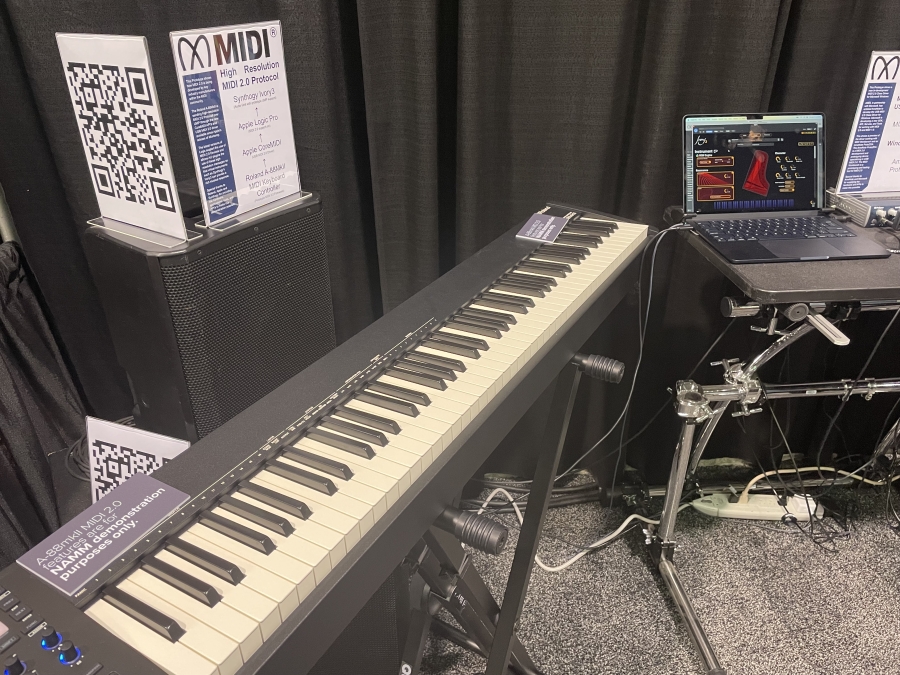 Synthogy&#039;s Ivory 3 Shines in MIDI 2.0 Debut at NAMM 2023